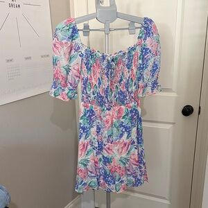 Revolve-Faithfull the Brand Beldhi Dress in Ondine Floral SOLD OUT